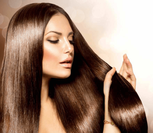 Hair straight